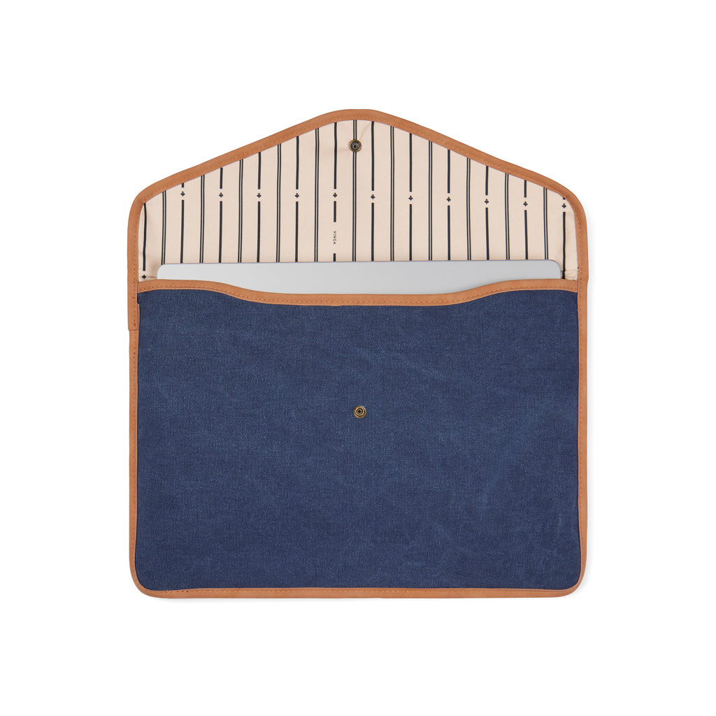 VINGA Bosler GRS recycled canvas 14' laptop sleeve