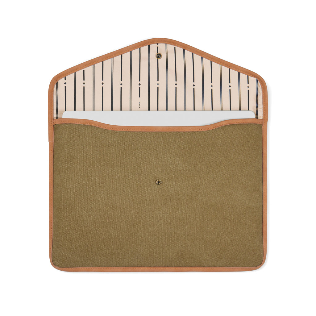 VINGA Bosler GRS recycled canvas 16' laptop sleeve