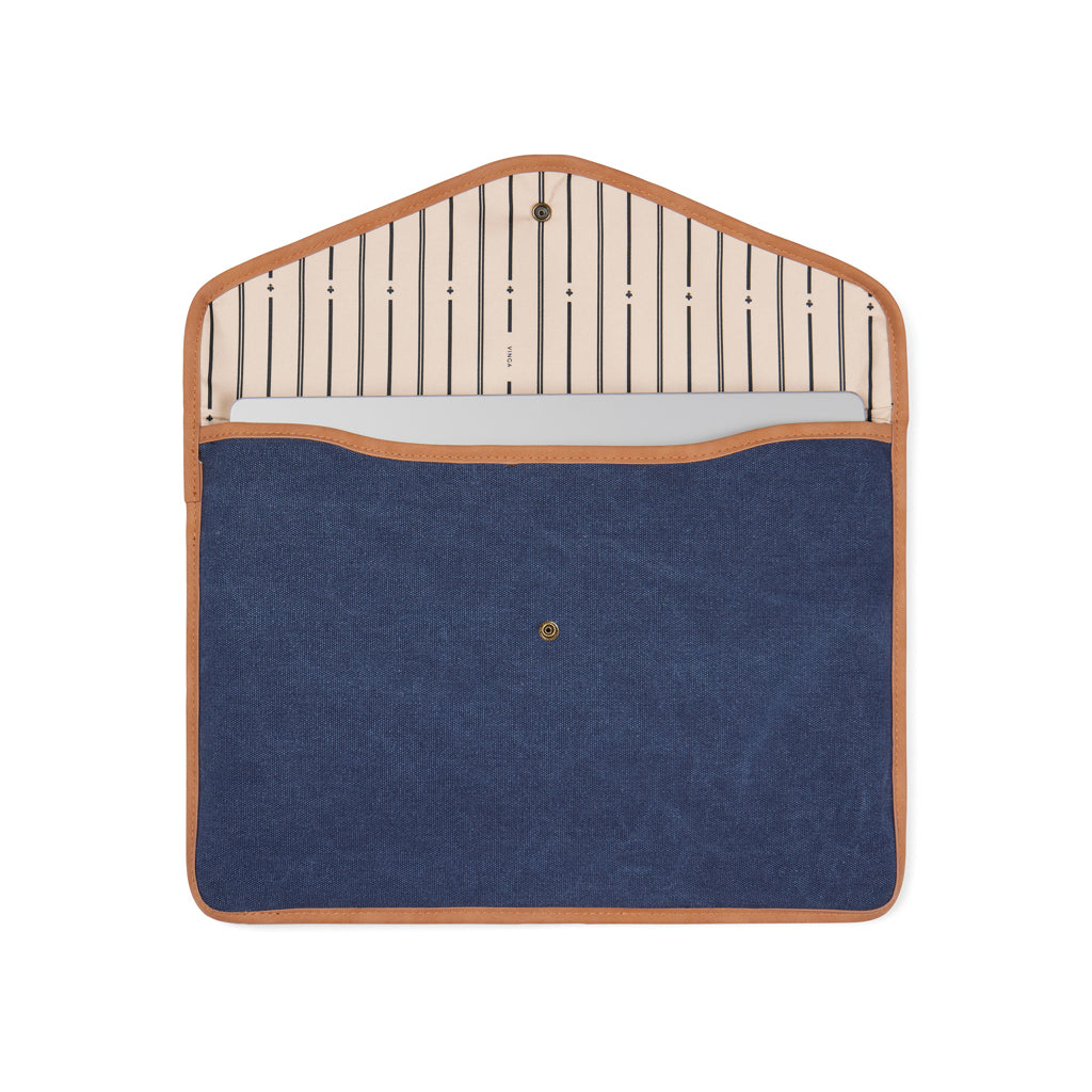 VINGA Bosler GRS recycled canvas 16' laptop sleeve