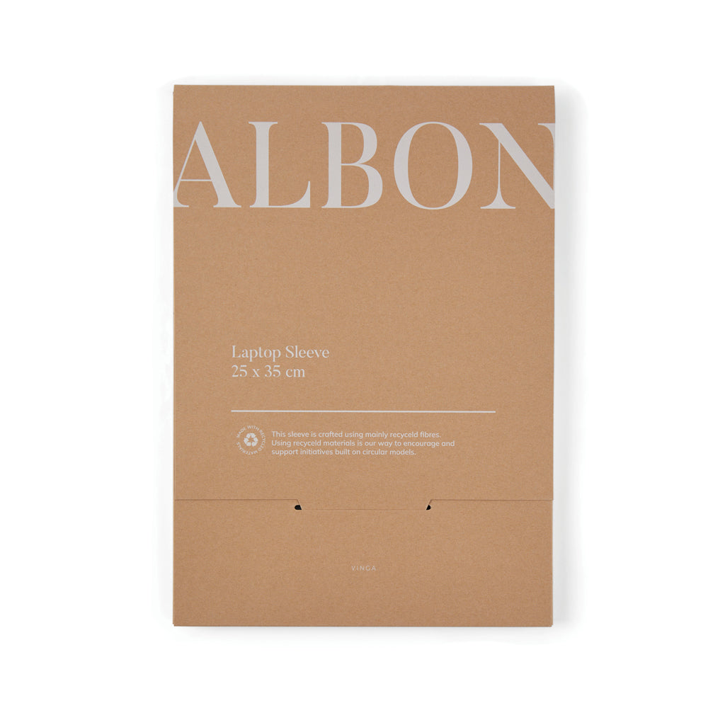 VINGA Albon GRS recycled felt 15' laptop sleeve