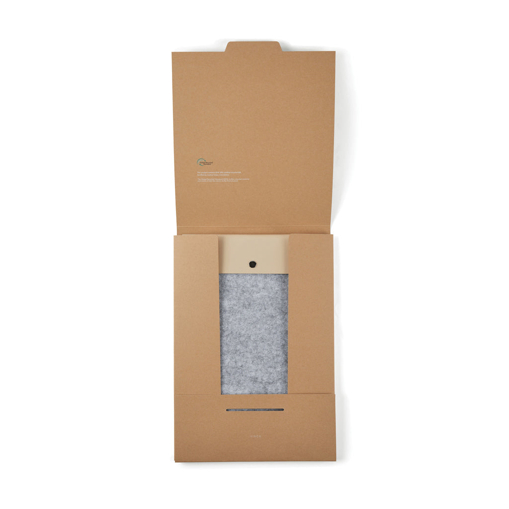 VINGA Albon GRS recycled felt 15' laptop sleeve