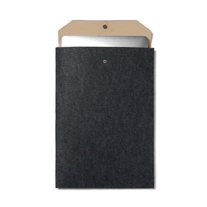 VINGA Albon GRS recycled felt 17' laptop sleeve