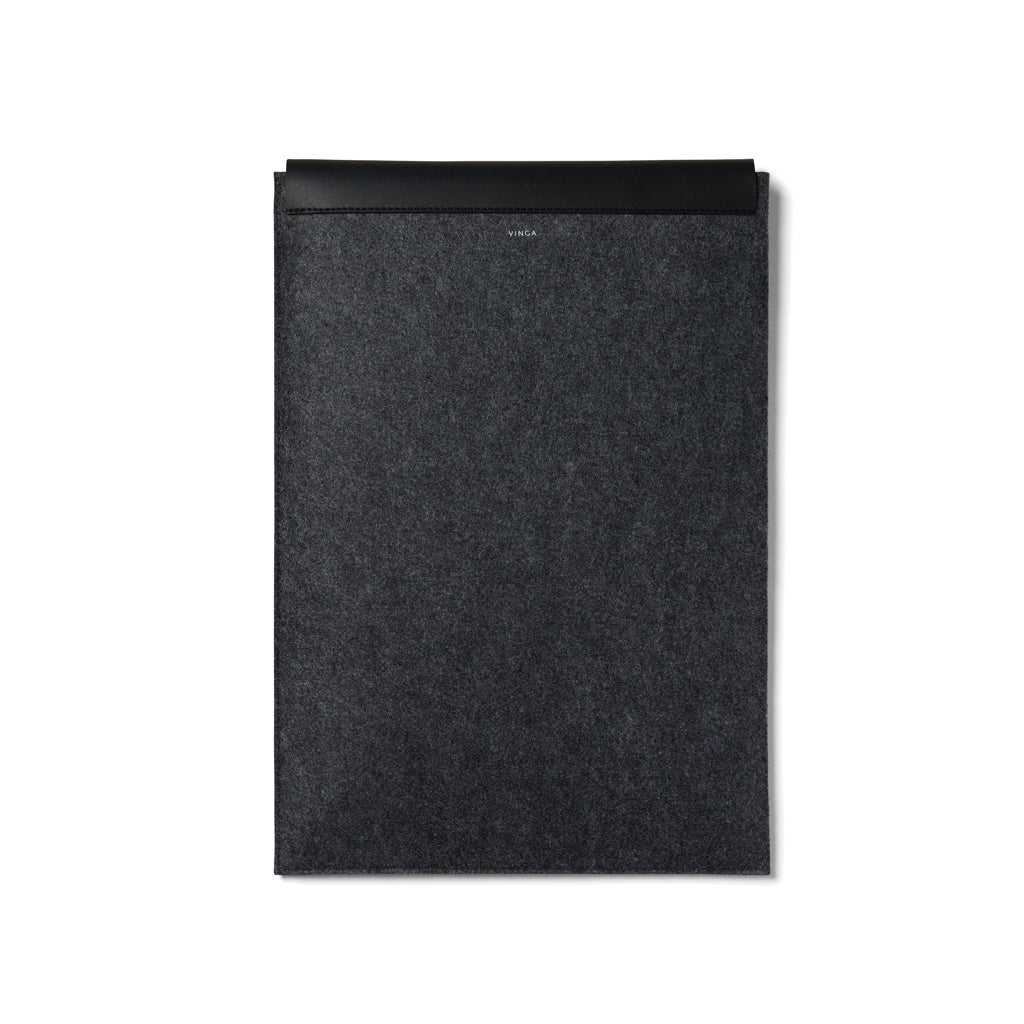 VINGA Albon GRS recycled felt 17' laptop sleeve