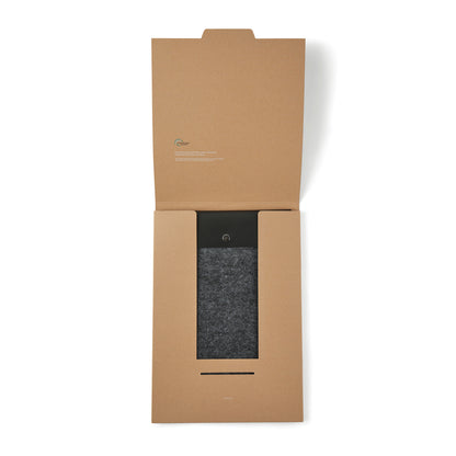 VINGA Albon GRS recycled felt 17' laptop sleeve
