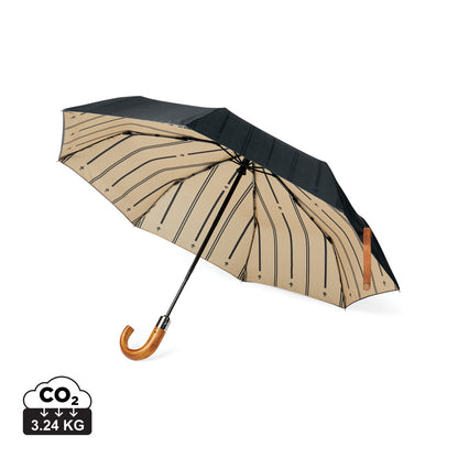 VINGA Bosler AWARE™ recycled pet 21' foldable umbrella