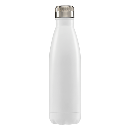Ibiza promotional bottle in white printed with your company logo