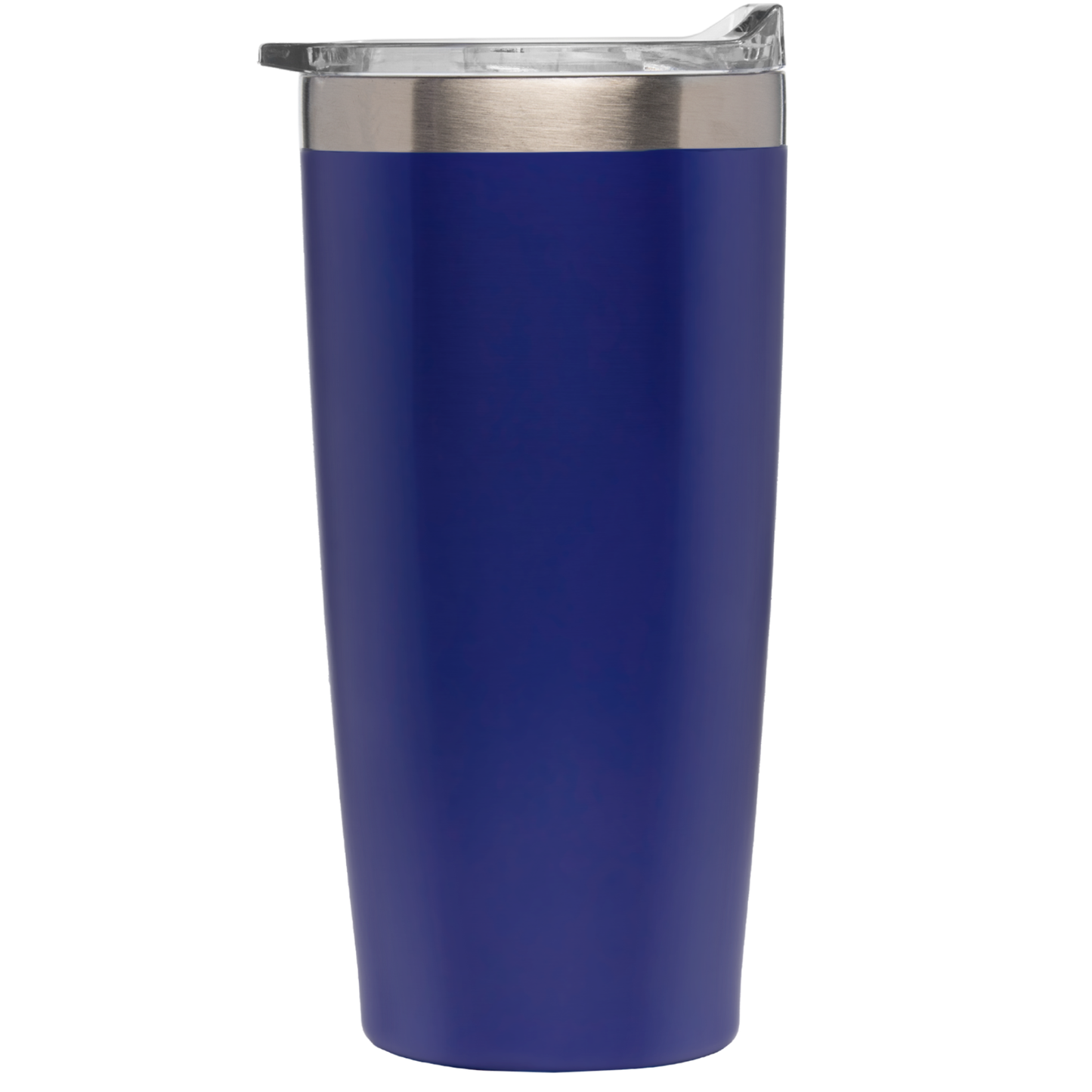 Eldur Stainless Steel Double Wall Tumbler promotional travel cup in blue printed with your company logo