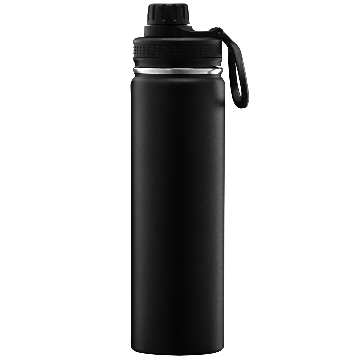 Alaska promotional bottle in black printed with your company logo