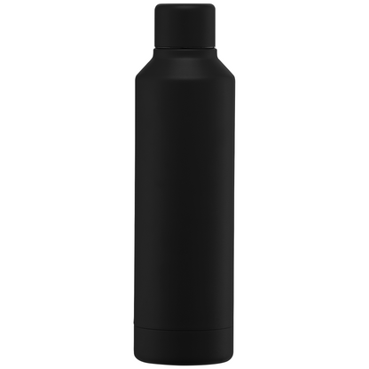 Olympus promotional bottle in black printed with your company logo