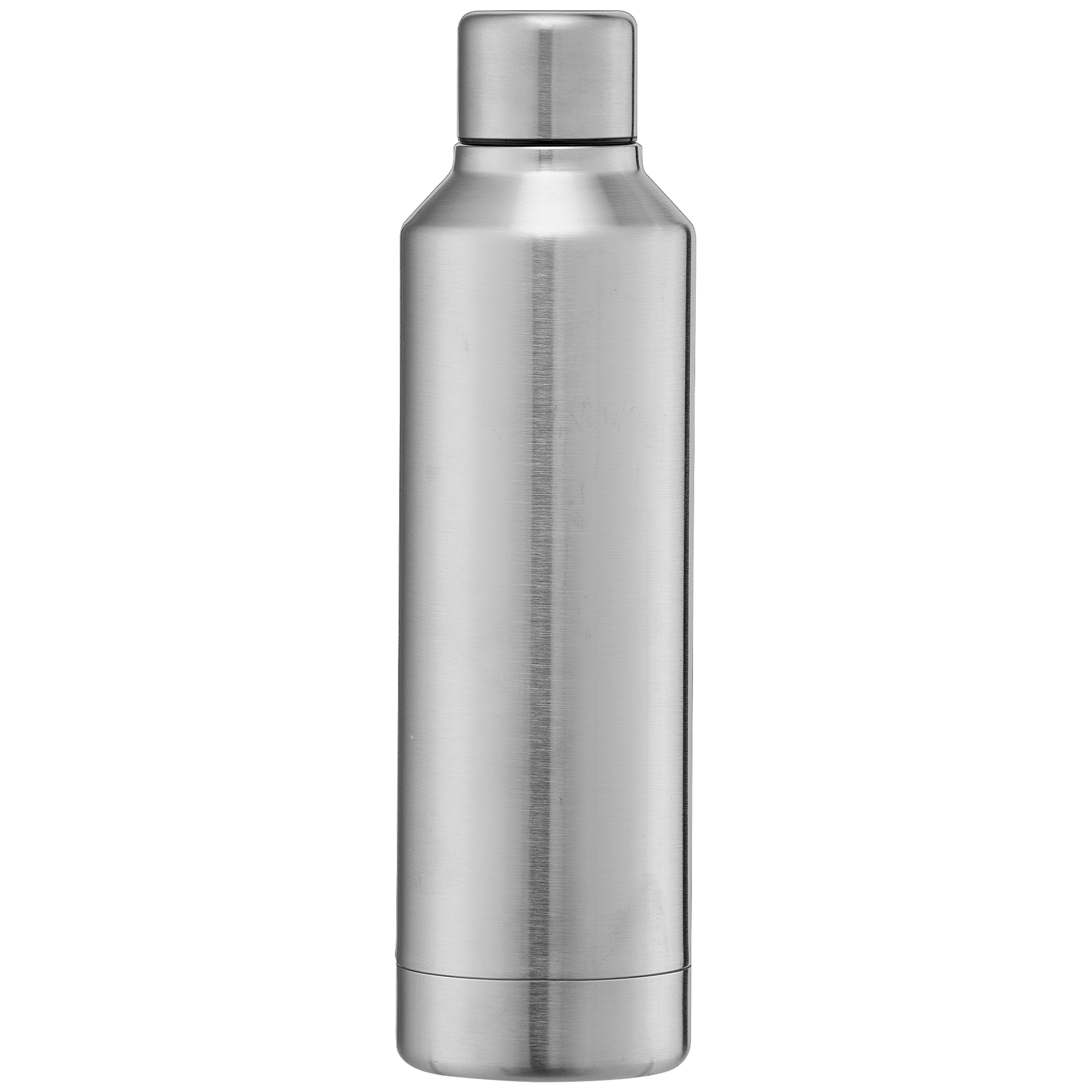 Olympus promotional bottle in chrome printed with your company logo