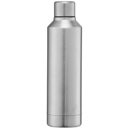 Olympus promotional bottle in chrome printed with your company logo