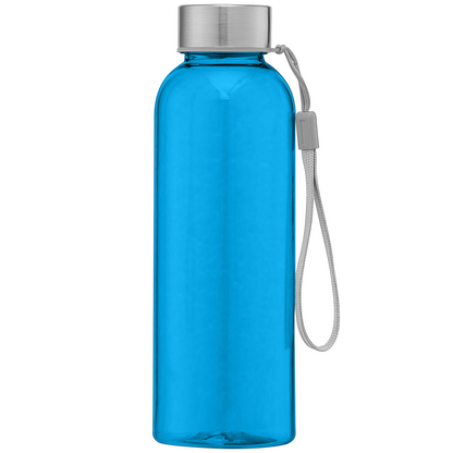 Skye promotional bottle in navy blue printed with your company logo