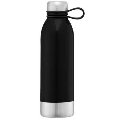 Sydney promotional bottle in black laser engraved with your company logo