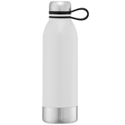 Sydney promotional bottle in white laser engraved with your company logo