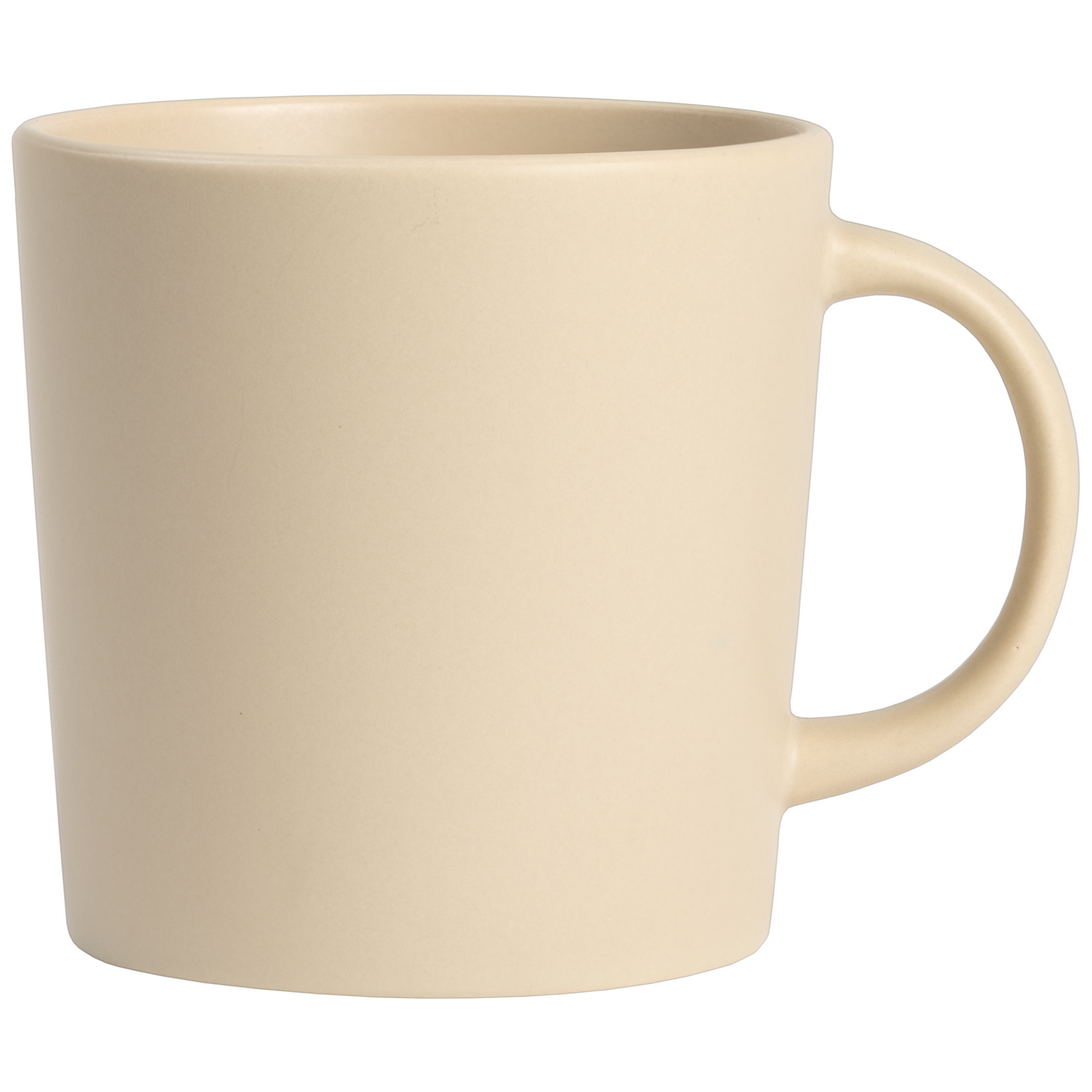 Madison promotional mug in cream printed with your company logo
