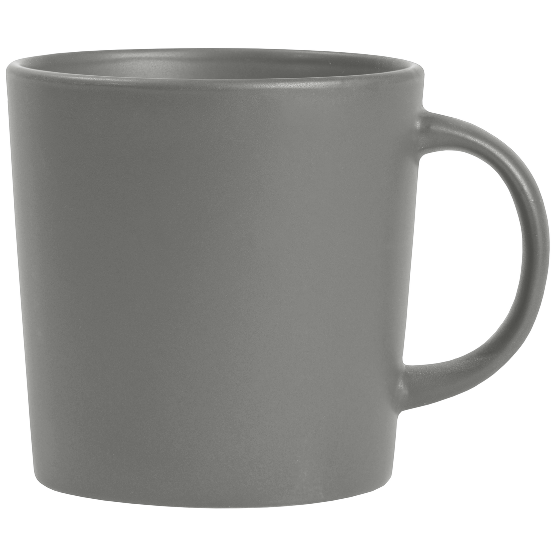 Madison promotional mug in gris foncé froid printed with your company logo
