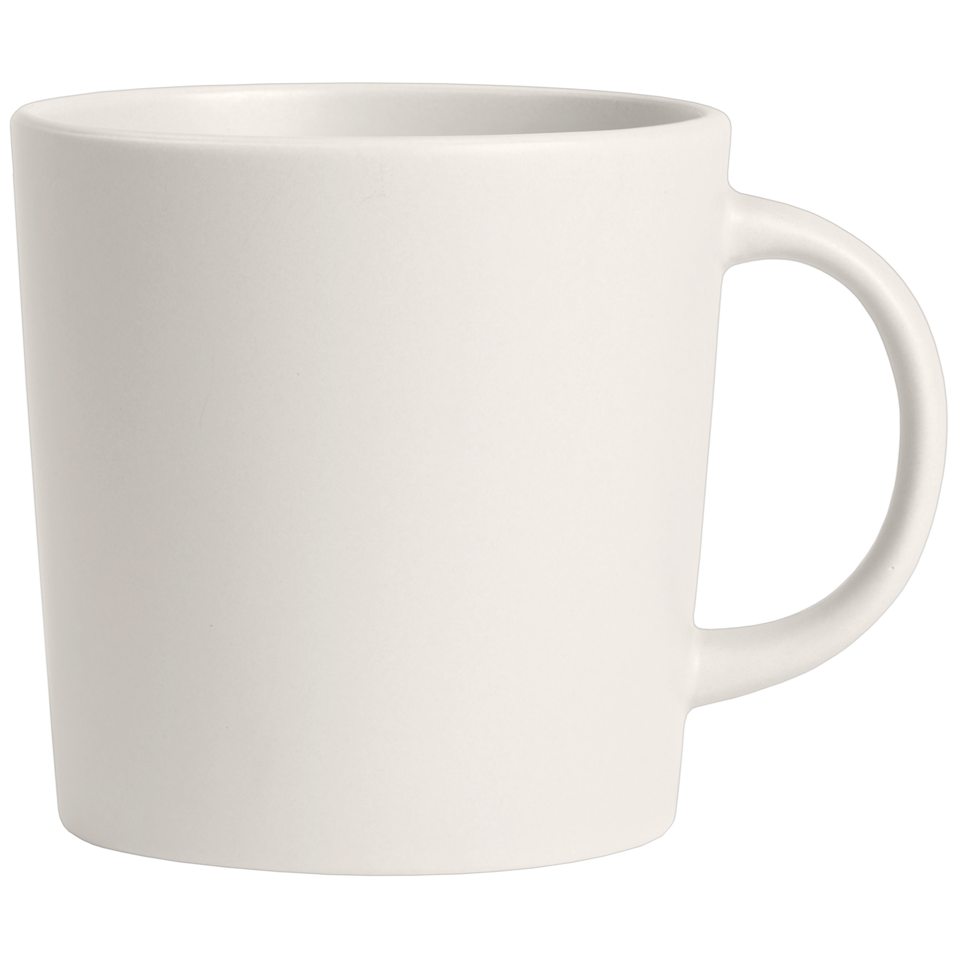 Madison promotional mug in white printed with your company logo