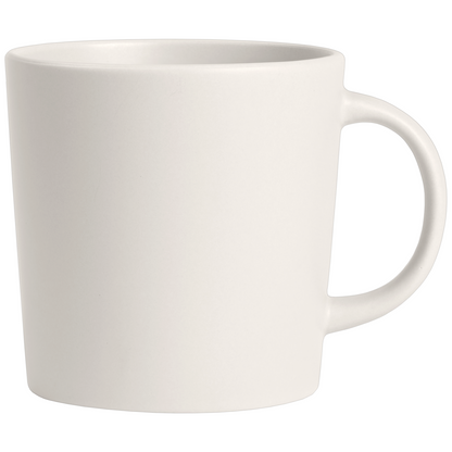 Madison promotional mug in white printed with your company logo