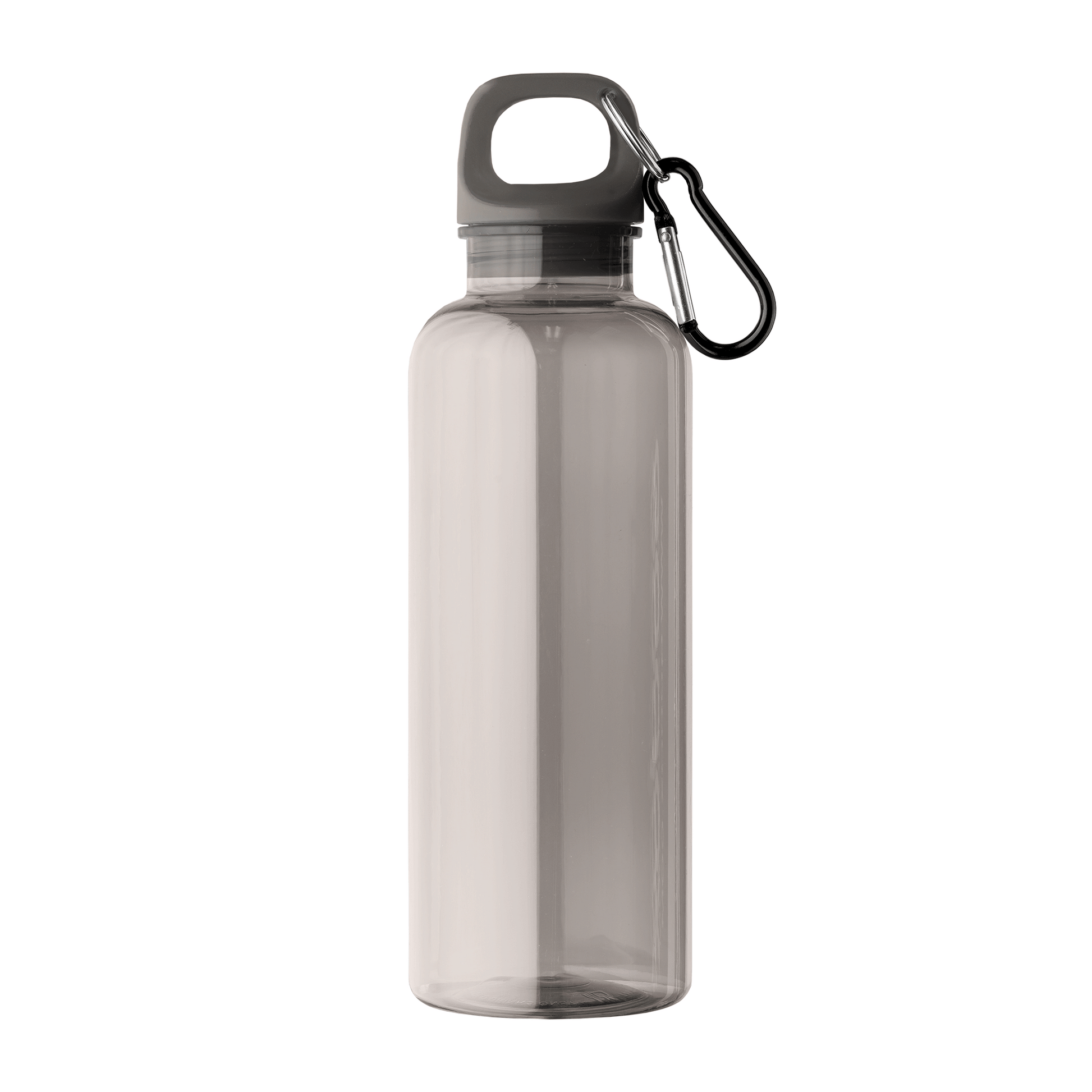 Doli rPET Carabiner Clip Screw-Top Bike Bottle promotional bottle in black printed with your company logo