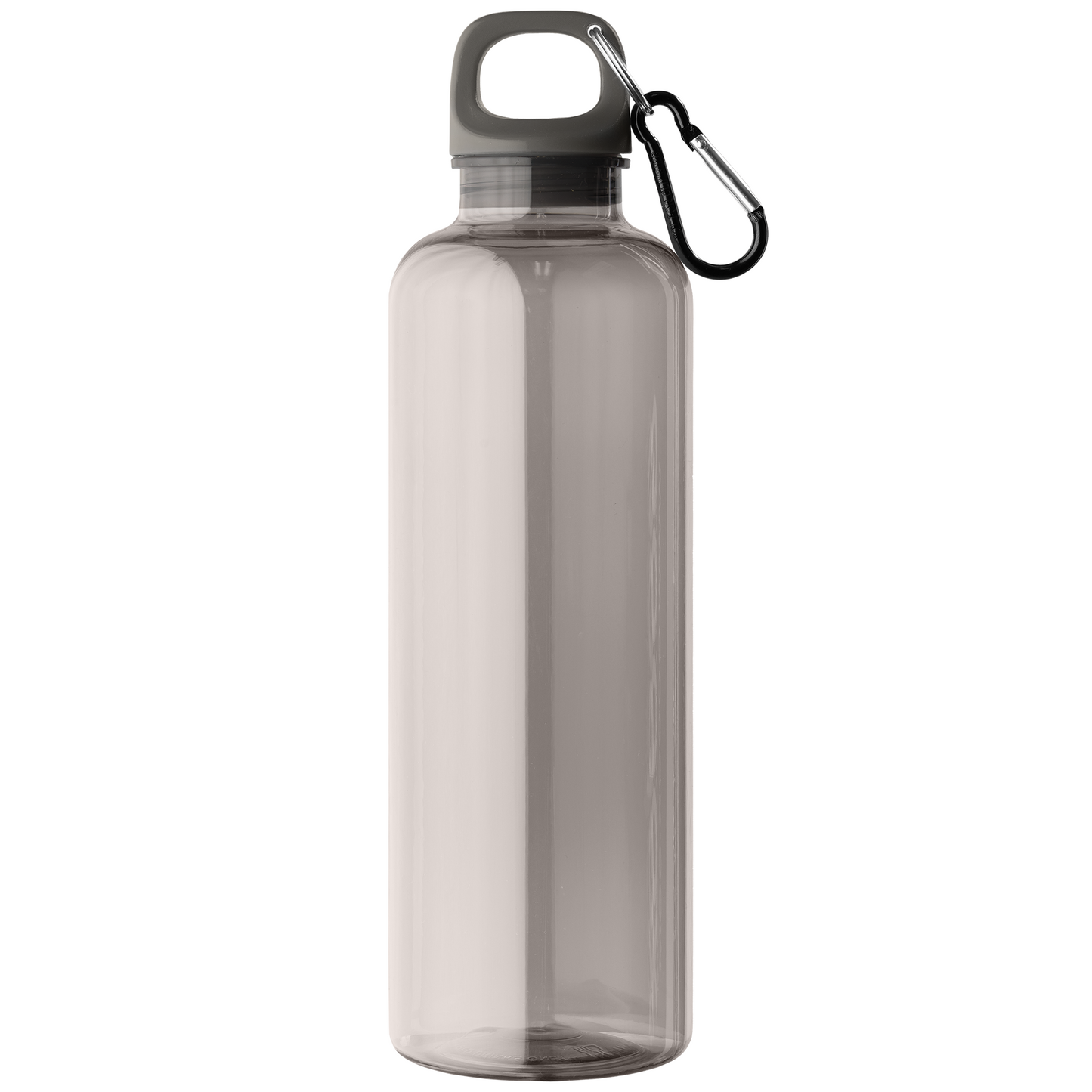 Doli rPET Carabiner Clip Screw-Top Bike Bottle promotional bottle in black printed with your company logo