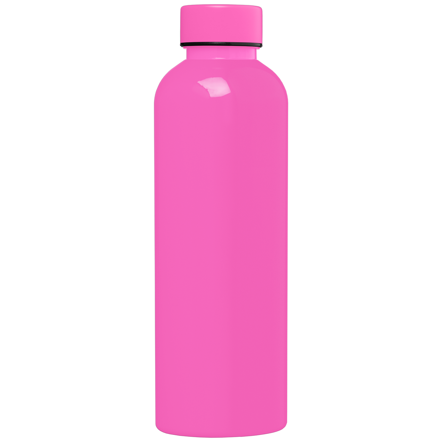 Norden rPET Glossy Monochrome Leakproof Bottle promotional bottle in pink printed with your company logo