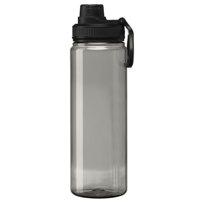 Alaska rPET Carry Handle Sports Bottle promotional bottle in black printed with your company logo