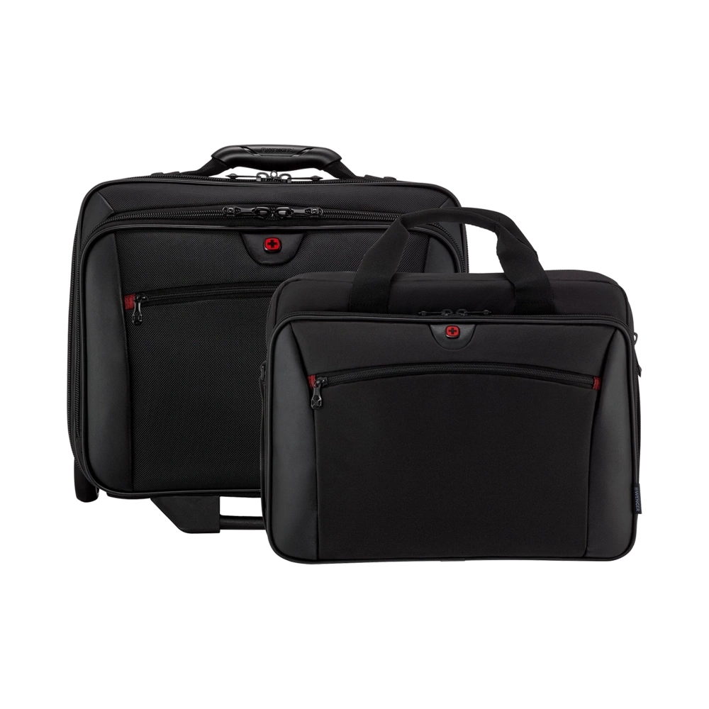 Wenger Potomac 2-Piece Business Set with Comp-U-Roller and Matching 15.4'' Laptop Case