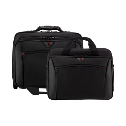 Wenger Potomac 2-Piece Business Set with Comp-U-Roller and Matching 15.4'' Laptop Case