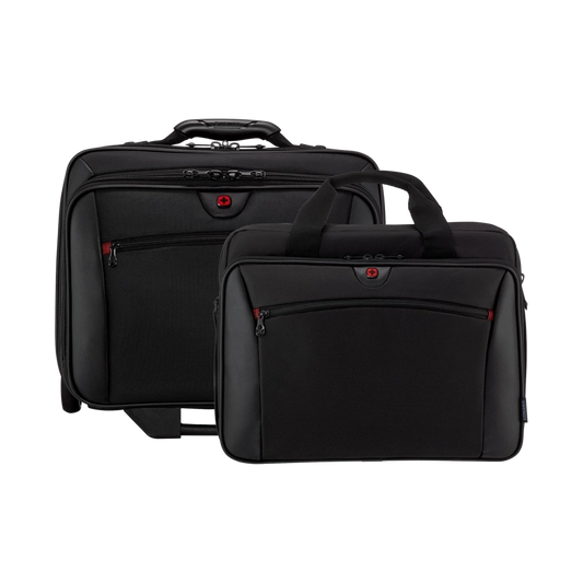 Wenger Potomac 2-Piece Business Set with Comp-U-Roller and Matching 15.4'' Laptop Case