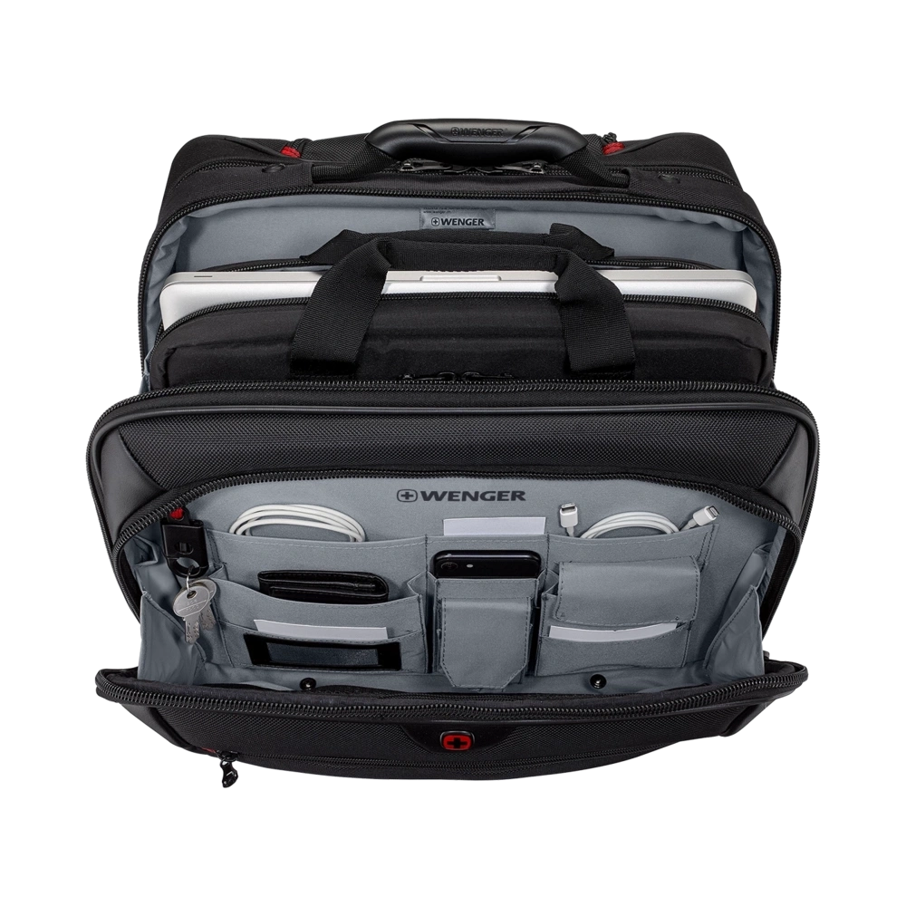 Wenger Potomac 2-Piece Business Set with Comp-U-Roller and Matching 15.4'' Laptop Case