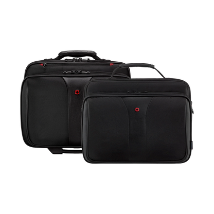 Wenger Patriot 2-Piece Business Set with Comp-U-Roller and Matching 15.6'' Laptop Case