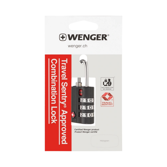 Wenger Travel Sentry® Approved Combination Lock Travel Accessory for Luggage Safety