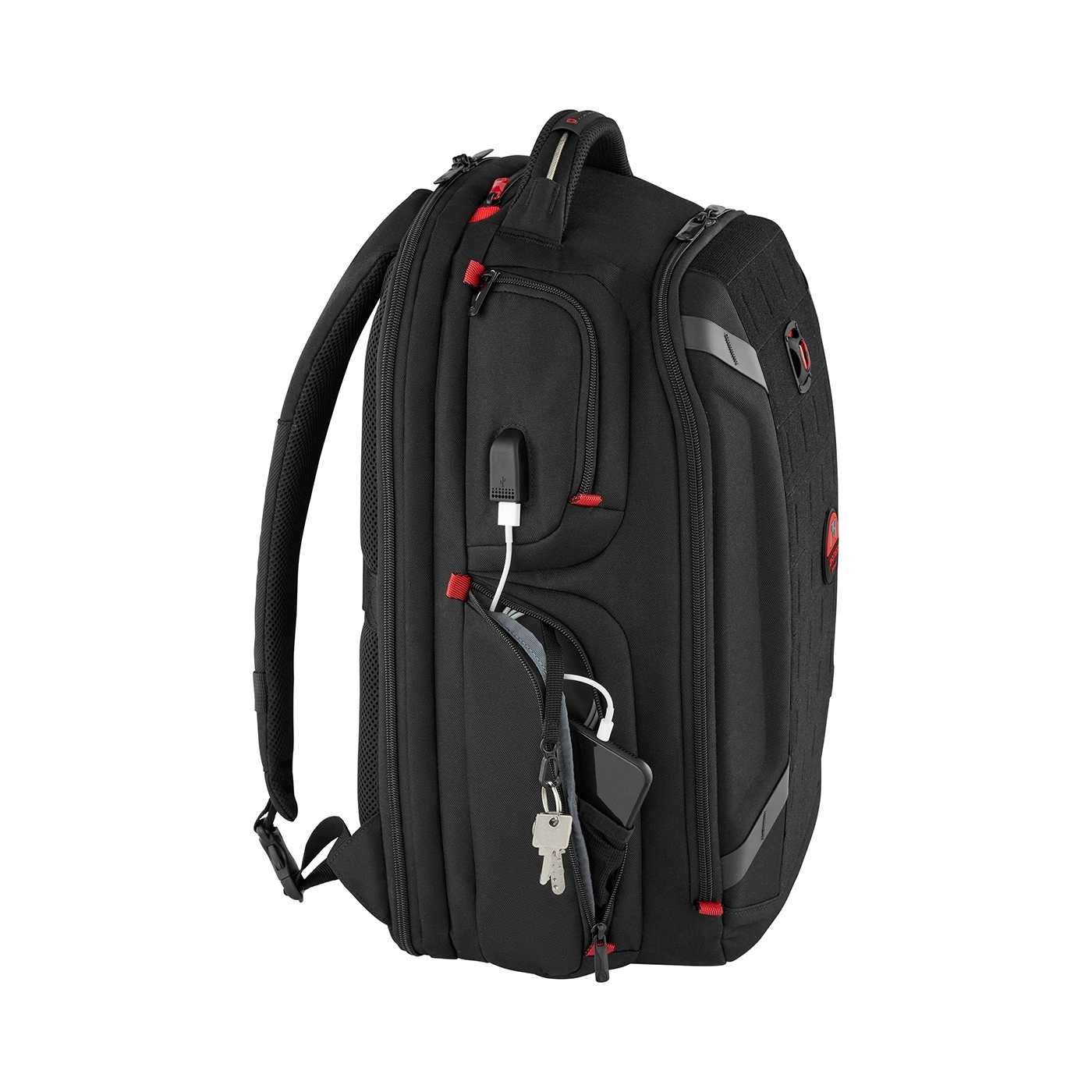 Wenger PlayerOne 17.3” Gaming Laptop Backpack with Tablet Pocket