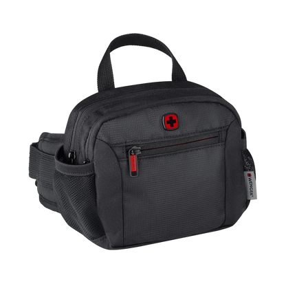 Wenger Waist Pack Travel Accessory with designated Antibacterial Mask Pocket