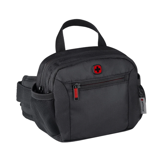 Wenger Waist Pack Travel Accessory with designated Antibacterial Mask Pocket