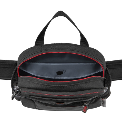 Wenger Waist Pack Travel Accessory with designated Antibacterial Mask Pocket