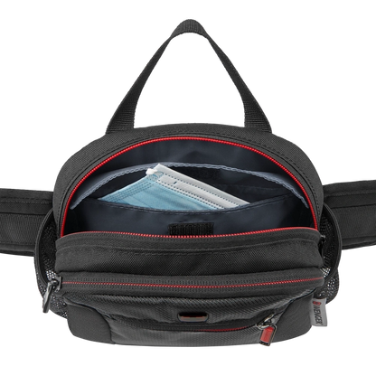 Wenger Waist Pack Travel Accessory with designated Antibacterial Mask Pocket