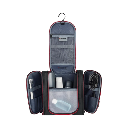 Wenger Hanging Toiletry Kit Travel Accessory with Antibacterial Lining