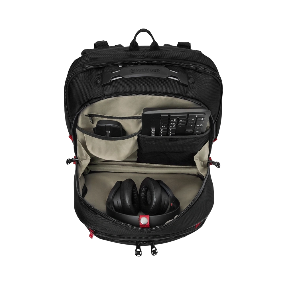 Wenger Carbon Pro Business Backpack with 15.6" Laptop Sleeve and Tablet Pocket