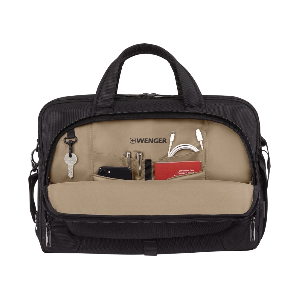 Wenger Meteor Brief 16-17 16” - 17'' Laptop Briefcase with Tablet Pocket