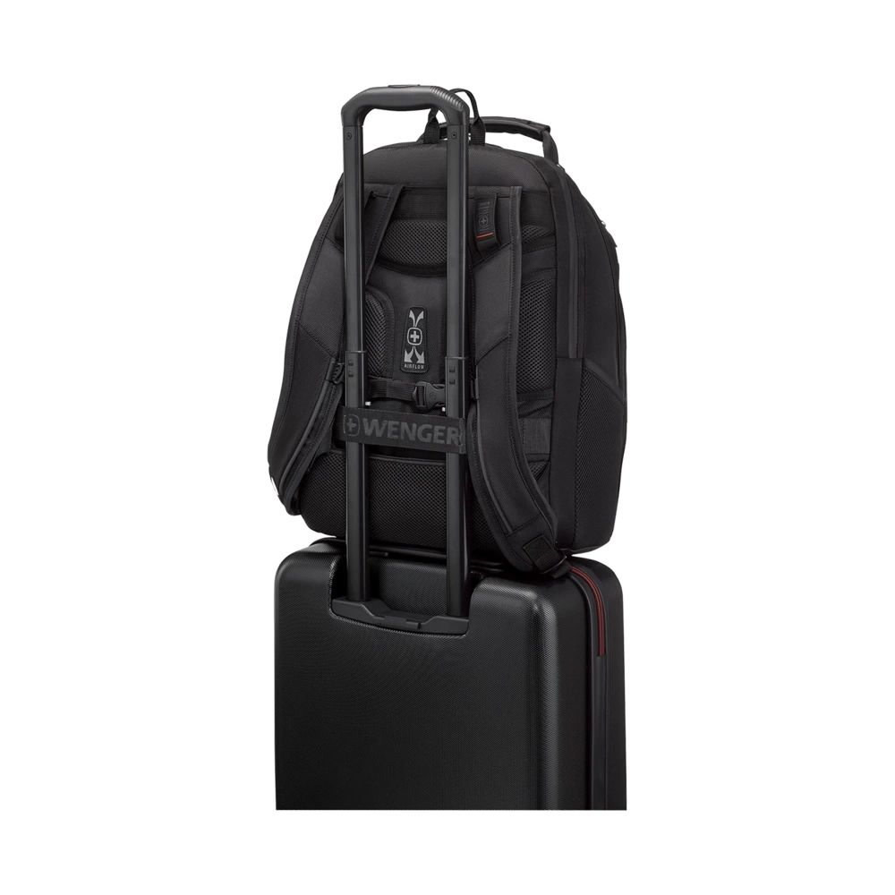 Wenger Legacy Black Series 16" Laptop Backpack with Tablet Pocket