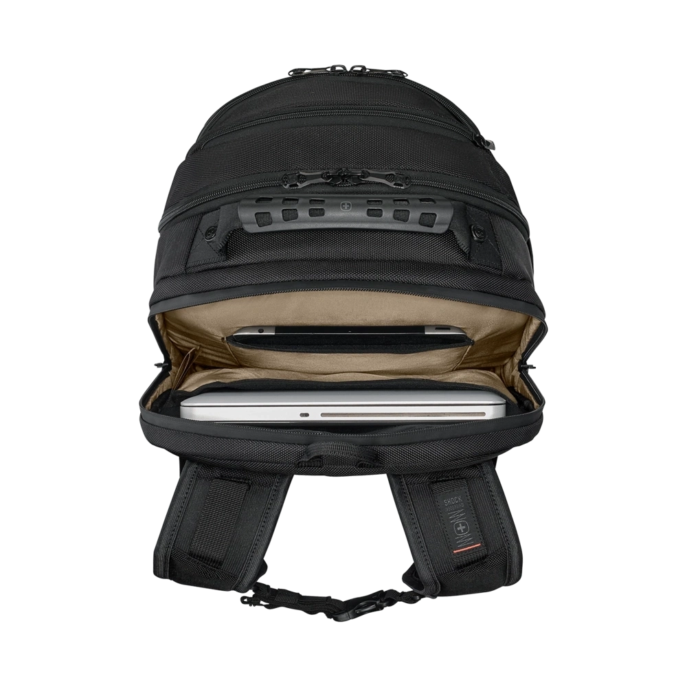 Wenger Legacy Black Series 16" Laptop Backpack with Tablet Pocket