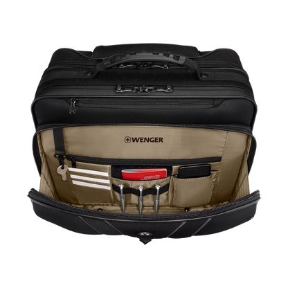 Wenger Legacy Black Series 15.6" Wheeled Laptop Case with Tablet Pocket
