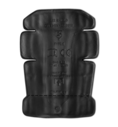 RIMECK SHIELD Unisex knee pads in black - promotional clothing printed with your company logo