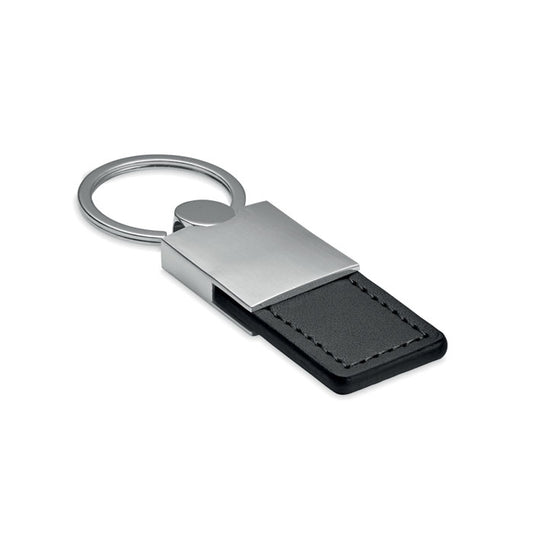 COLUMBUS - PU and metal key ring