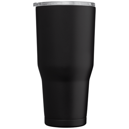 Grosche Yukon Stainless Steel Slider Lid Tumbler promotional travel cup in black printed with your company logo