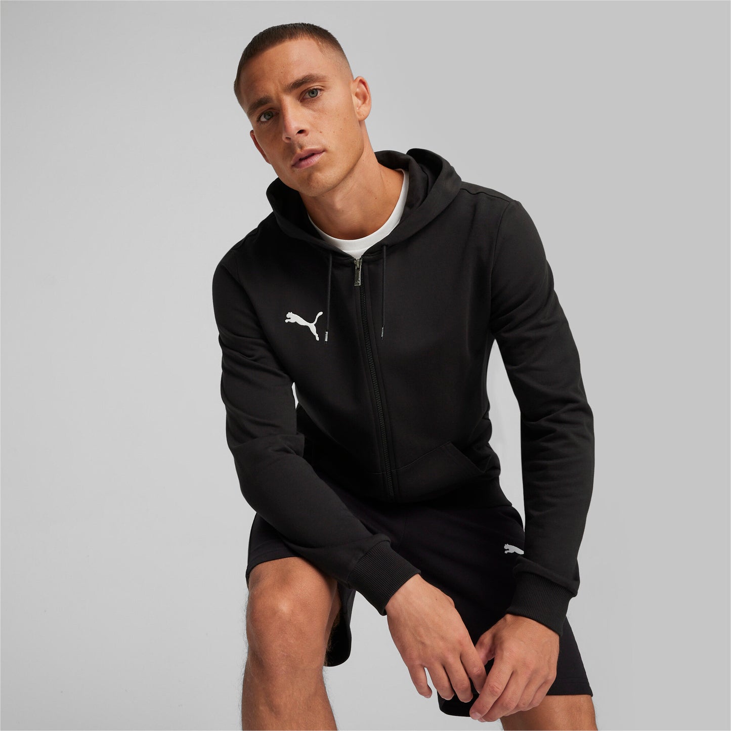Puma Men's TeamGOAL Casuals Full-Zip Hoodie