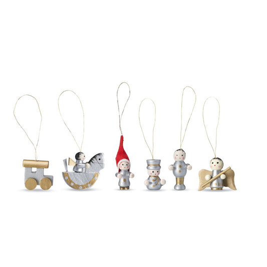 HELSINBORG - Set of 6 Xmas decoration