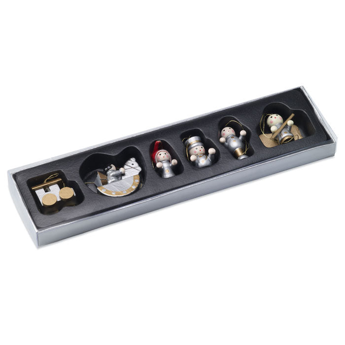 HELSINGBORG - Set de 6 decoracions de Nadal