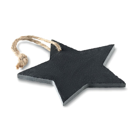 SLATESTAR - Slate xmas hanger star